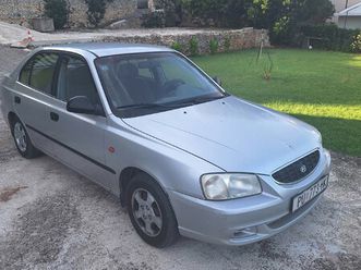 hyundai accent 1.3 2002.g.reg.do 6.2026.132500 km