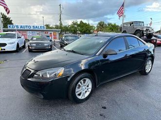used 2008 pontiac g6 base