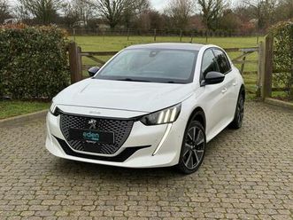 2021 peugeot e-208 50kwh gt hatchback 5dr electric auto (136 ps) hatchback electric automatic