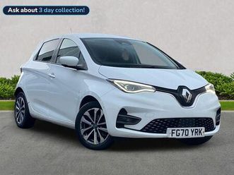 2020 renault zoe e i gt line rapid charge