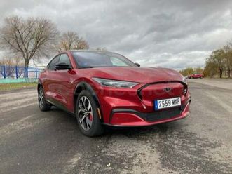 ford mustang mach-e premium awd rango extendido