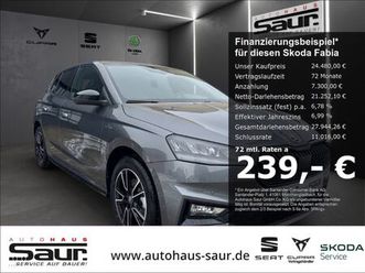 skoda fabia monte carlo 1.0 tsi dsg rückfahrkamera sma