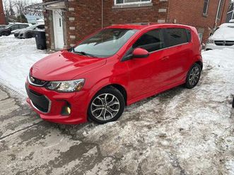 2017 chevrolet sonic rs ** toit ouvrant**full equipee
