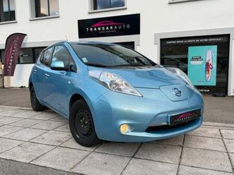 nissan leaf electrique 30kwh acenta caméra - gps - pack été - clim auto - reg - lim