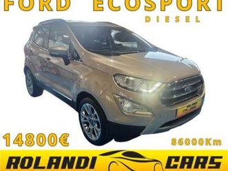 ford ecosport 1.5 tdci s s titanium