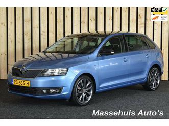 skoda rapid spaceback 1.2 tsi greentech drive 143dkm automaat dsg panoramadak navi clima cruise pdc 17
