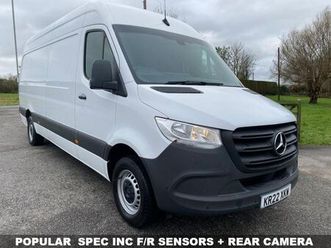 2022 mercedes-benz sprinter 2.0cdi 315 l1h1 progressive (150ps)(eu6dt) panel rwd eco gear 360