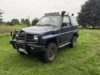 daihatsu feroza 1.6 benzyna 4x4 możliwa zamiana na yamaha mt03 wąwelno • olx.pl