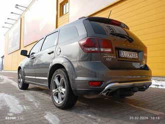 dodge journey crossroad max wyposażony mały przebieg nowe lpg i hak chróstnik • olx.pl