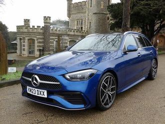 2023 mercedes-benz c-class 2.0 c300 amg line premium plus (259ps) estate 5d 1999cc