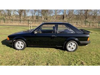1983 ford escort mark 3 xr3i