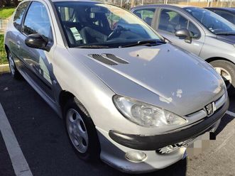 peugeot 206 1.4 gasolina agosto/02