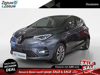 renault zoe r135 intens 52 kwh (ex accu) * 1e eigenaar * dealer onderhouden * carplay * stoelverwarming * camera * cruise control * 12 maanden bovag garantie *