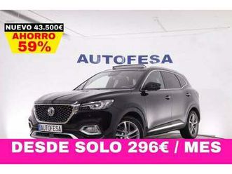 mg mg3 1.5 plug in hybrid luxury auto 258cv 5p #iva deducible, techo elec panoramico, navy, parktronic