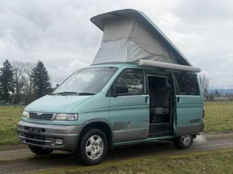 1996 mazda bongo friendee 4wd pop-top camper - v6 gas- automatic