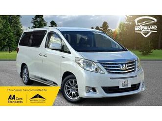 2013 toyota alphard
