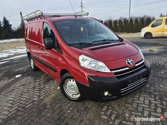 toyota proace 1,6e-hdi 3 osoby.klimatyzacja.tempomat.hak.kredyt.okazja kutno - sprzedajemy.pl