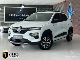 renault kwid outsider 2023 1.0 flex mec. - 1 ano de garantia