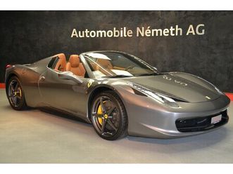 458 spider italia 4.5 v8