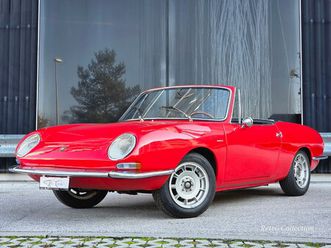 850 spider - rare - première série - passeport fiva - hard-top - accessoires abarth - expertisée vétéran 04.2022