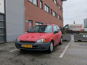 toyota starlet p9 1.3 16v aut 1996 rood — toyota — marktplaats