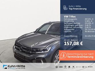 t-roc 1.5 tsi r-line ahk+led+rfk+navi+applecar