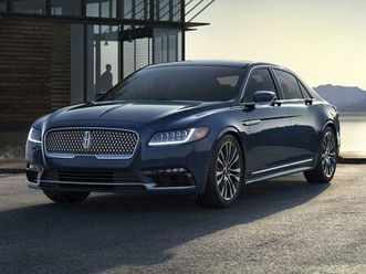 used 2018 lincoln continental reserve