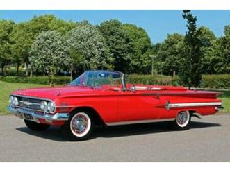 1960 chevrolet impala 348 convertible - topstaat, aut. v8 — oldtimers — marktplaats