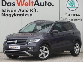 volkswagen t-cross 1.0 tsi style dsg 100e.km!