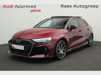 audi rs3 sportback -audi exclusive- piemont red perl. 294 kw s tronic