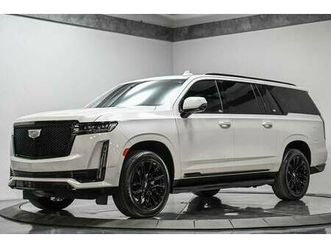 2023 cadillac escalade esv sport platinum|rear.tvs|noaccident|serv.rec