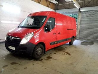 2017 vauxhall movano 2.3cdti l3h2 f3500 (145ps)(eu6) biturbo (start/stop) panel van