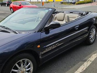 chrysler sebring cabrio ez 1/2001 original 92500km, tüv 4/26, abg