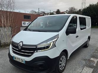 renault trafic iii l2h1 2.0 dci 120 cv cabine approfondie 6 places 120mkm tres bon etat prix affiche ttc