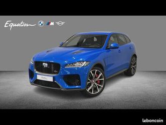 jaguar f-pace v8 5.0 supercharged 550ch svr awd bva8