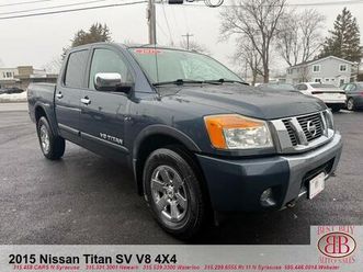 used 2015 nissan titan sv
