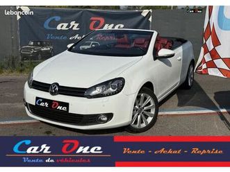 volkswagen golf cabriolet 2.0 tdi 140 carat dsg6 *x