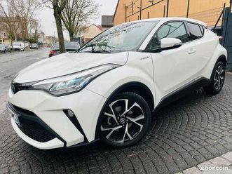 toyota c-hr (2) grafic pack – 1.8 hybrid 122cv 2wd cvt– 2ème main / suivi concession- reprise/4xcb