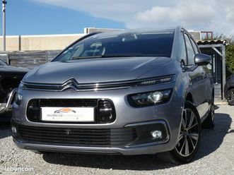 citroen grand c4 spacetourer bluehdi 150 shine cuir bicolore (chauffant et massant)
