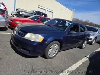2014 *dodge* *avenger* *4dr sedan se* blue