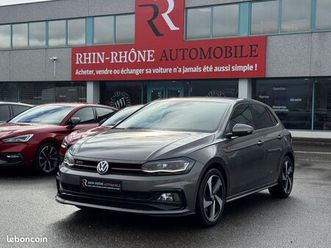 volkswagen polo 2.0 16v tsi 200ch dsg 6 gti 1ermain d-cockpit navi cam