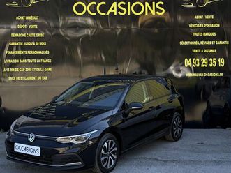 vente a distance livraison france volkswagen golf viii 1.5 etsi opf 130ch active dsg7 clim ja gps camera recul 1ere main