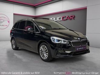 bmw serie 2 gran tourer f46 lci 220i 192ch dkg7 luxury sièges chauffants toit ouvrant garantie 12 mois