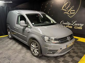 volkswagen caddy, 2.0 tdi 150cv dsg6, tva récupérable, origine france, historique d'entretien complet vw, excellent état