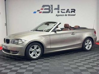 cabriolet 118i bvm6 luxe - 143cv / sièges chauffants / régulateur de vitesse