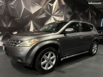nissan murano 3.5 v6 234 ch bva6 clim auto gps toit ouvrant sound bose 2005 4x4 awd sièges cuir