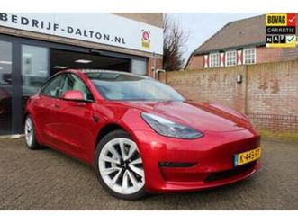 tesla model 3 long range awd 75 kwh wit leer/19/facelift — tesla — marktplaats