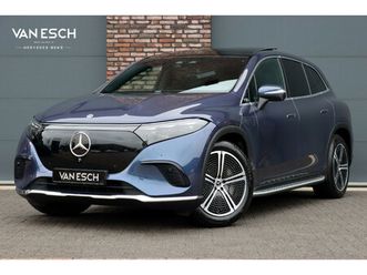 mercedes-benz eqs suv 500 4matic luxury line 108 kwh | luchtvering | hyperscreen | achterasbesturing | distronic+ | stoelventilatie | hud | elek. achterbank | b
