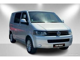 volkswagen t5 fourgon vu 5 places double cabine 2,0l tdi 180cv 4motion dsg7