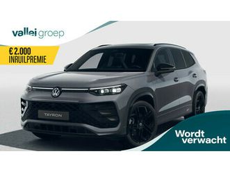 volkswagen tayron r-line edition 1.5 ehybrid 200 kw / 272 pk suv 6 v blackstyle